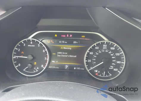 2021 Nissan Murano S Intelligent Awd z USA, uszkodzony, nr VIN 5N1AZ2AS5MC127316